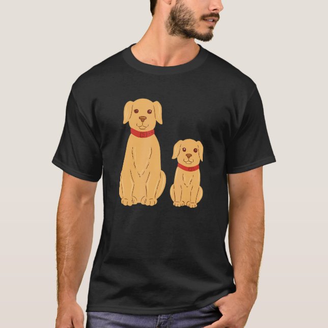 Labrador Retrievers Dog Pet T-Shirt (Vorderseite)