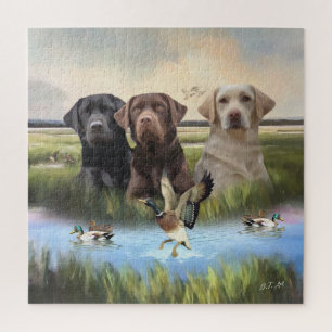 Labrador Retrievers (Jagdhunde) Puzzle