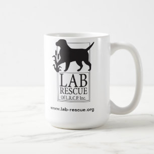 Labrador-Rettung der LRCP Keramik-Tasse Kaffeetasse
