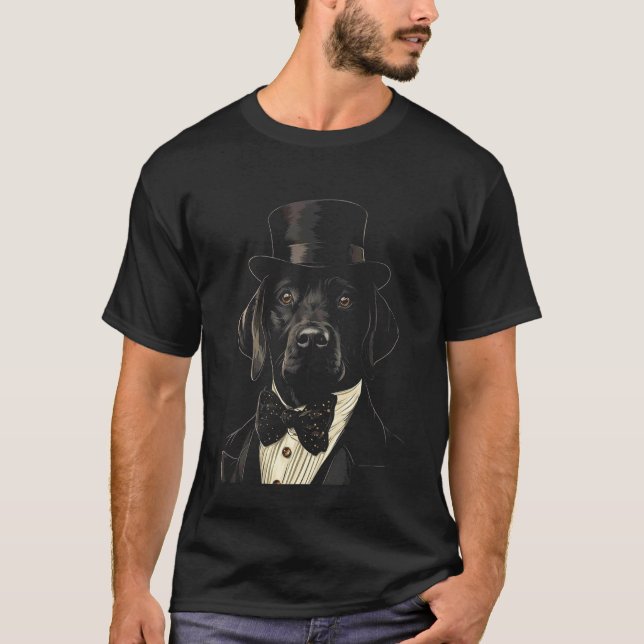 Labrador Ringmaster Vintage T-Shirt (Vorderseite)