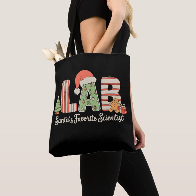 Labrador Santas Favorite Scientist Weihnachtslabor (Von Nahem)