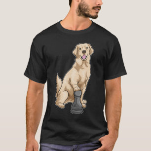 Labrador Schachstück Pawn Schach T-Shirt