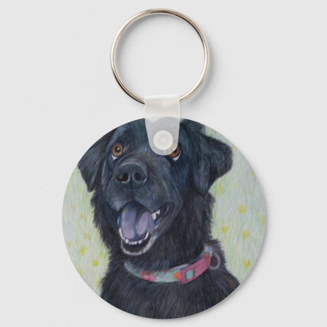 Labrador Schlüsselanhänger (Vorderseite)
