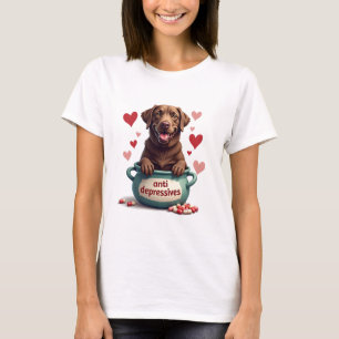 Labrador, Schokoladenbraun T-Shirt