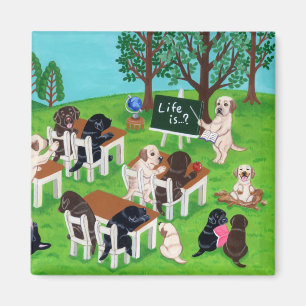 Labrador-Schule Magnet
