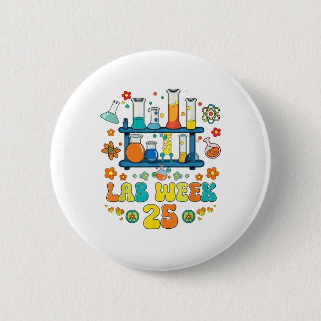Labrador Scientist Labrador Week 2025 Mystery Mach Button (Vorderseite)