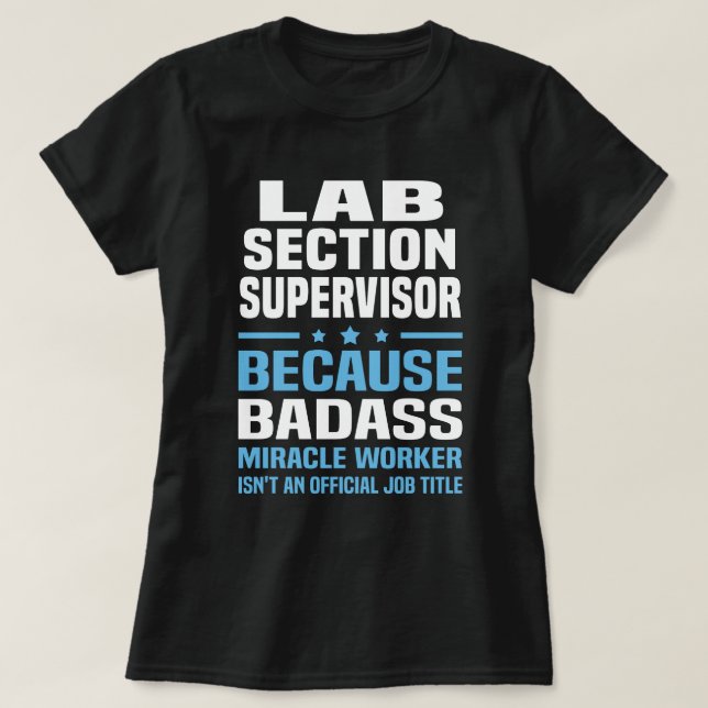 Labrador Section Supervisor T-Shirt (Design vorne)