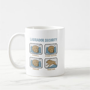 Labrador Security Labrador Besitzer Labrador Gift Kaffeetasse