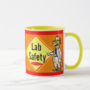 "Labrador Sicherheit-ist kein Witz " Tasse