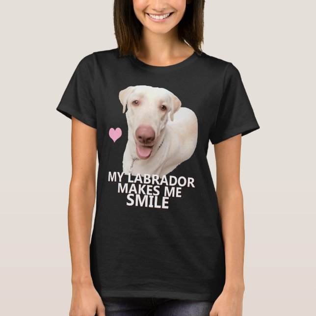Labrador Smile T-Shirt (Vorderseite)