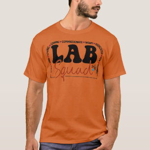 Labrador Squad Labrador Team Medizinischer Laborte T-Shirt