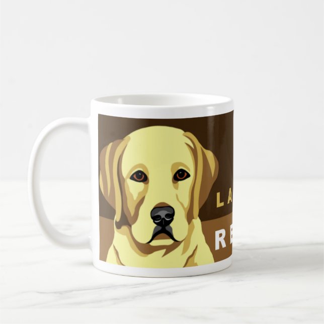 Labrador-Tassen Tasse (Links)