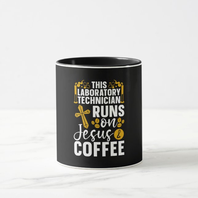 Labrador Tech Chemist Laboratory Tech Coffee Techn Tasse (Zentrum)