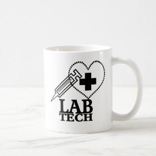 LABRADOR TECH HERZSYRINGE LOGO - LABOR WISSENSCHAF TASSE