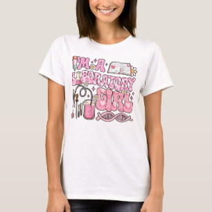 Labrador Tech Ich bin Laboratorin Girl Medical Lab T-Shirt