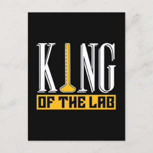 Labrador Tech King of the Labrador Laboratory Tech Feiertagspostkarte