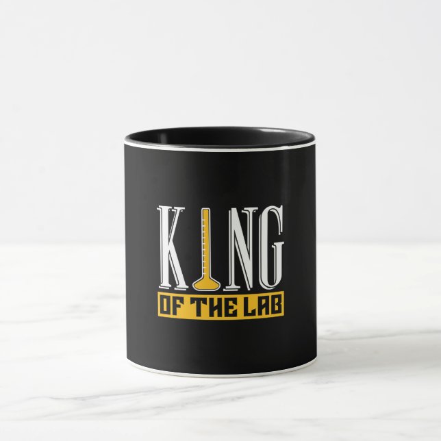 Labrador Tech King of the Labrador Laboratory Tech Tasse (Zentrum)