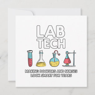 Labrador Tech Laboratory Mitteilungskarte