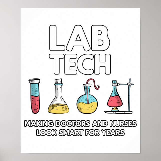 Labrador Tech Laboratory Poster (Vorne)
