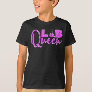 Labrador Tech Labrador Queen Labortechniker Chemis T-Shirt