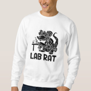 Labrador Tech Labrador Rat Chemist Labortechniker Sweatshirt