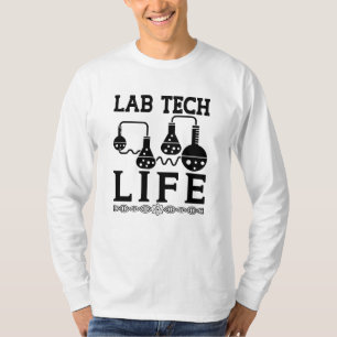 Labrador Tech Life Doctor Chemist Labortechniker T-Shirt