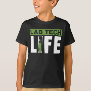 Labrador Tech Life Laboratories Technician Science T-Shirt