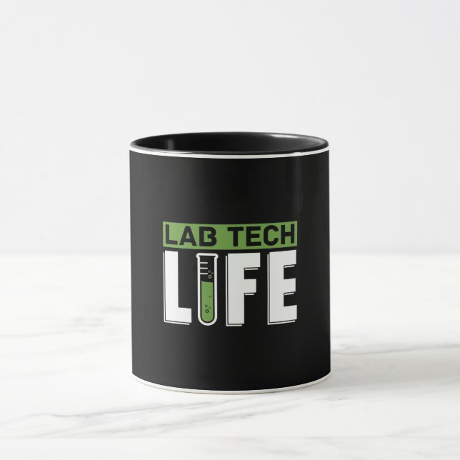 Labrador Tech Life Laboratories Technician Science Tasse (Zentrum)