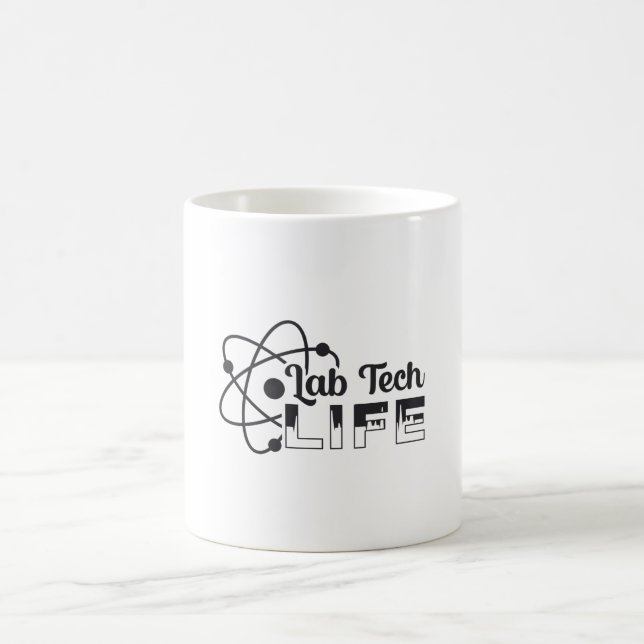 Labrador Tech Life Laboratory Science Doktor Techn Kaffeetasse (Mittel)