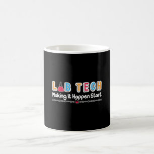 Labrador Tech Making It passte Labortechniker Kaffeetasse