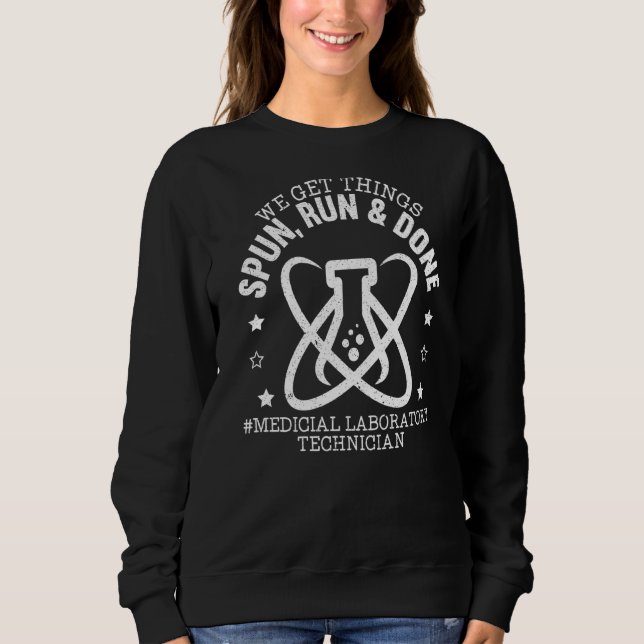 Labrador Tech Medical Laboratories Technician 1 Sweatshirt (Vorderseite)