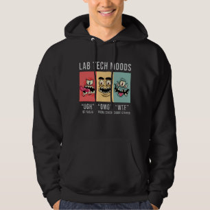 Labrador Tech Moods Laboratory Science Technician  Hoodie