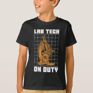 Labrador Tech on Duty Chemist Laborassistent T-Shirt