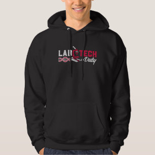 Labrador Tech on Duty Laboratories Technician Scie Hoodie