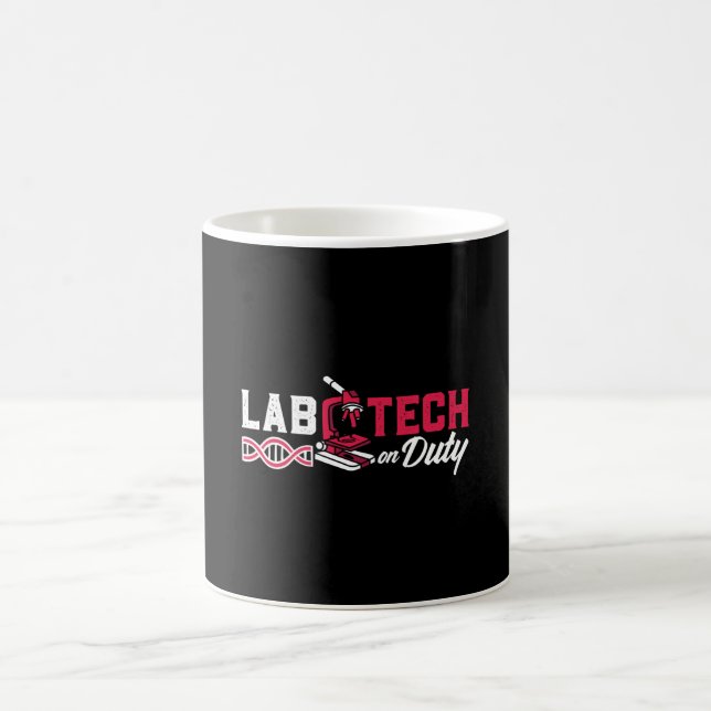 Labrador Tech on Duty Laboratories Technician Scie Kaffeetasse (Mittel)