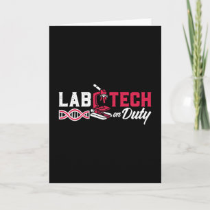 Labrador Tech on Duty Laboratories Technician Scie Karte