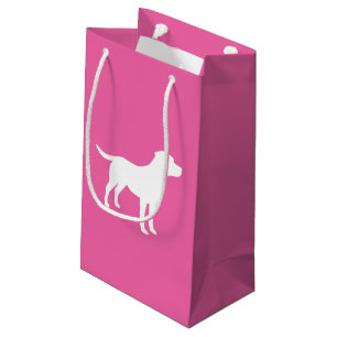 Labrador Theme Dog Baby Dusche Pink Labrador Kleine Geschenktüte