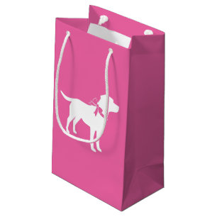 Labrador Theme Dog Baby Dusche Pink Labrador Kleine Geschenktüte