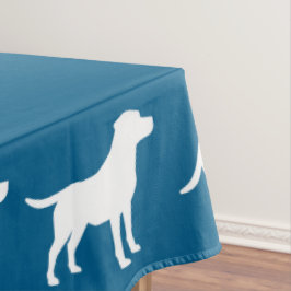 Labrador Theme - Dog Baby Shower Blue Labrador Tischdecke