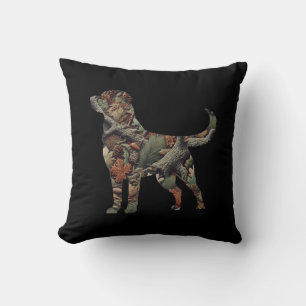 Labrador Throw Kissen, Camouflage Kissen