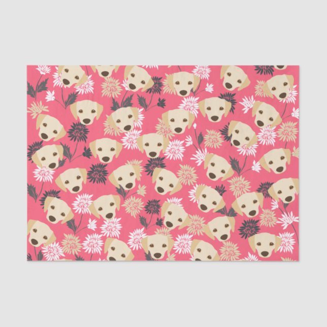 Labrador Tissue Paper Seidenpapier (Vorderseite)