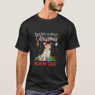 Labrador Tree Light Dog Xmas Das ist meine Weihnac T-Shirt
