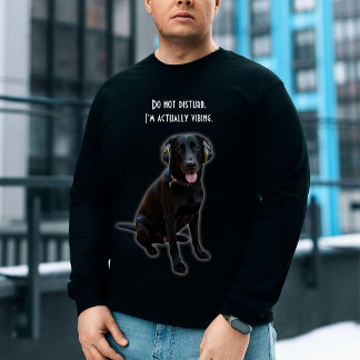 Labrador Trendy Bootleg Personalisiertes Hunde-Fot Sweatshirt