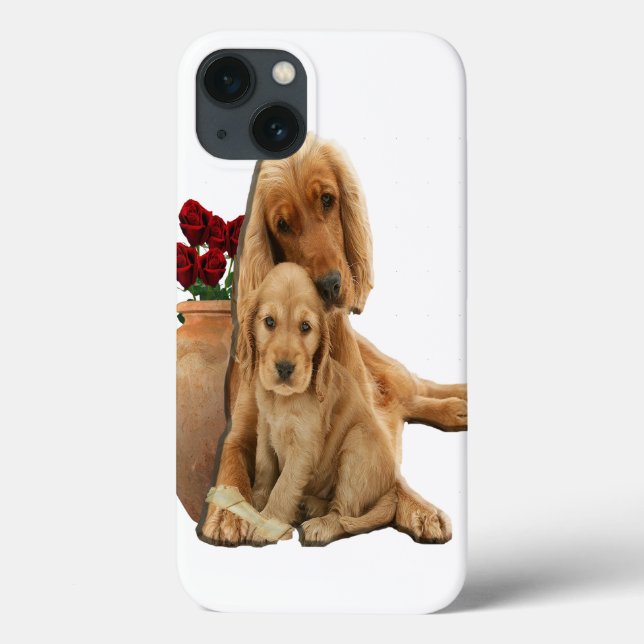 Labrador und Welpen Case-Mate iPhone Hülle (Rückseite)