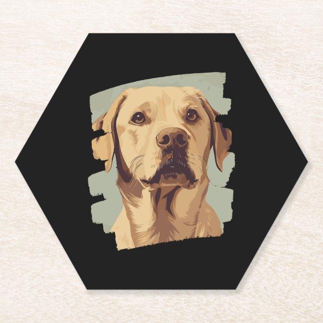 Labrador  untersetzer (Vorderseite)