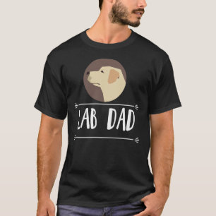 Labrador Vater Gelbes Labrador Retriever Dog 72 T-Shirt