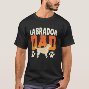 Labrador-Vater Lustiger Hunde-Liebhaber T-Shirt
