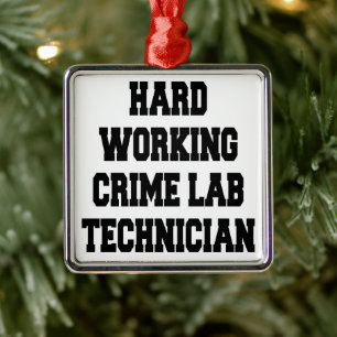 Labrador von harter Arbeitskriminalität Ornament Aus Metall