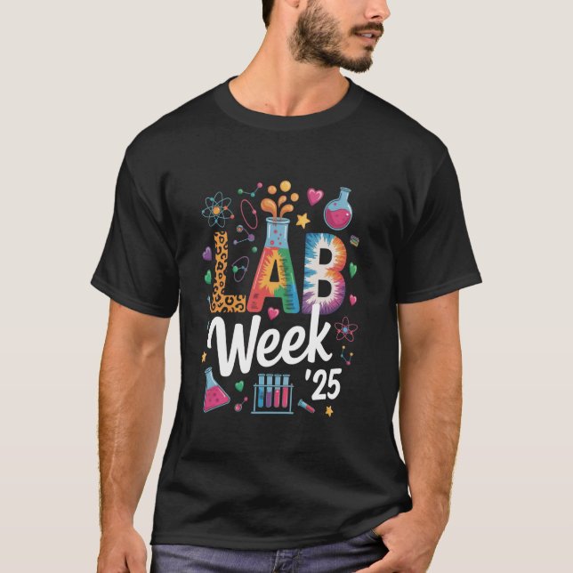 Labrador Week 2025 - Farbiges medizinisches Wissen T-Shirt (Vorderseite)