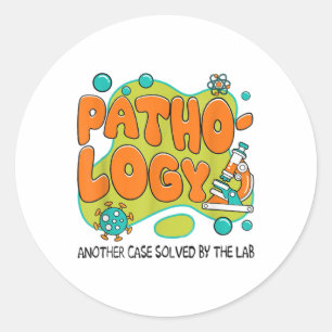 Labrador Week 2025 Pathologie Retro Mystery Machin Runder Aufkleber